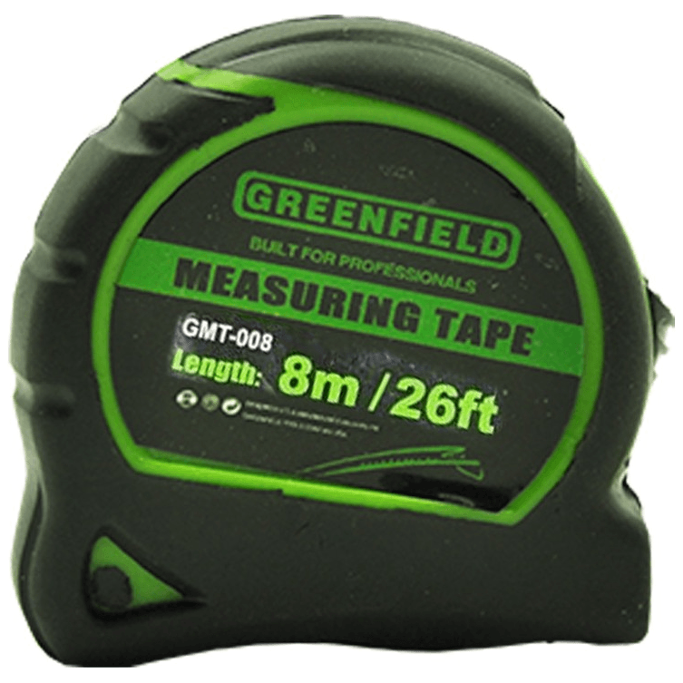 Greenfield Bi-Mat Measure Tape / Steel Tape Measure | Greenfield by KHM Megatools Corp. Greenfield Bi-Mat Measure Tape / Steel Tape Measure | Greenfield by KHM Megatools Corp.